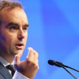 Sébastien Lecornu nouveau 1er ministre en France. KEYSTONE/EPA/HOW HWEE YOUNG